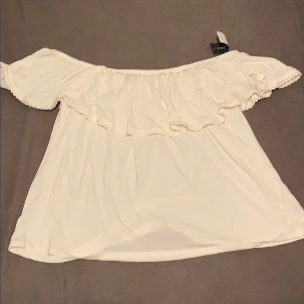 American Eagle off the shoulder top